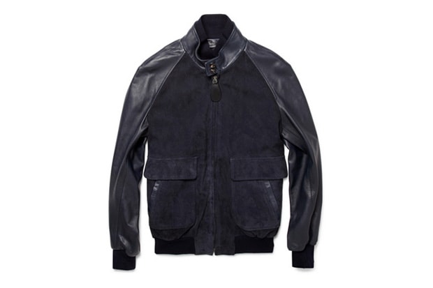 Maison Martin Margiela Suede and Leather Bomber Jacket