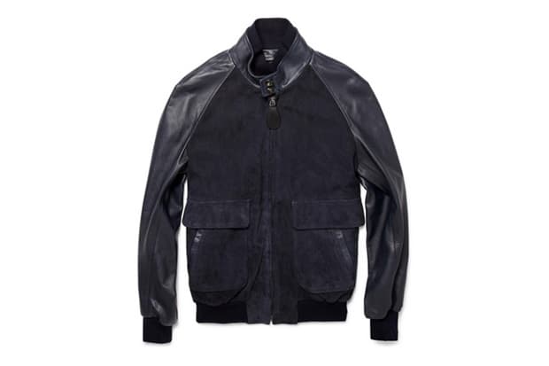 Maison Martin Margiela Suede and Leather Bomber Jacket