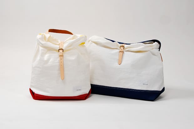 nanamica 2012 Spring/Summer White Nylon Tote Bag