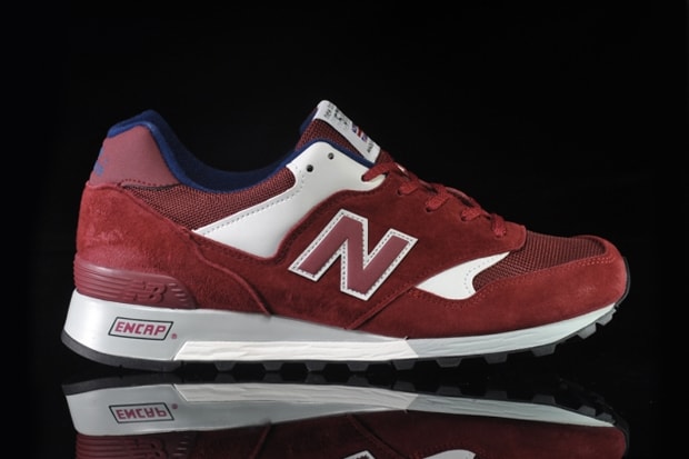New Balance M577 D "Deep Red/Ivory"