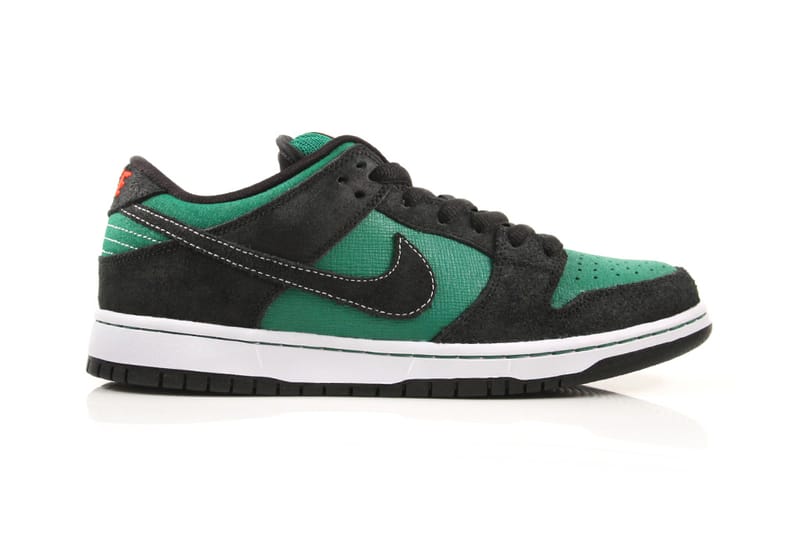 nike sb dunk low pro pine green