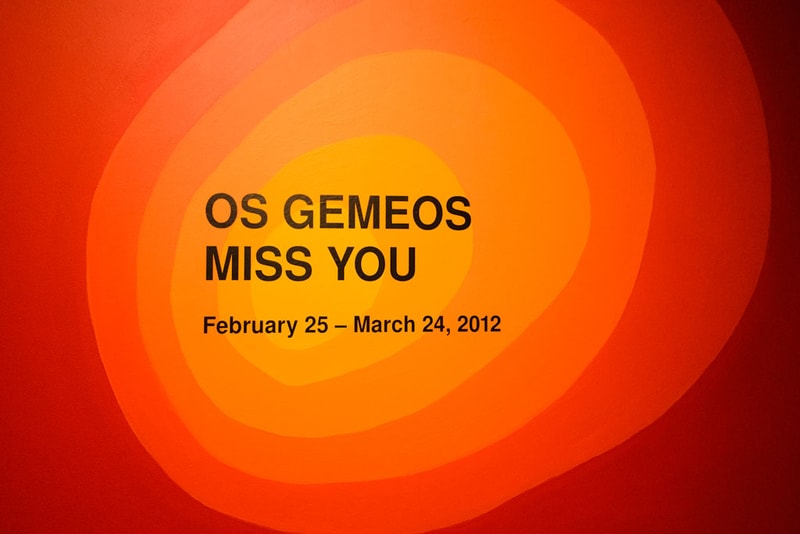Os Gemeos “Miss You” Exhibition @ PRISM GALLERY 