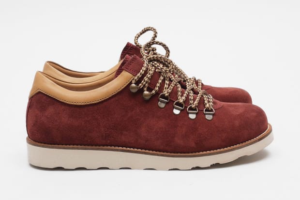 Pointer 2012 Spring/Summer Tenzing Suede Burgundy/Camel White