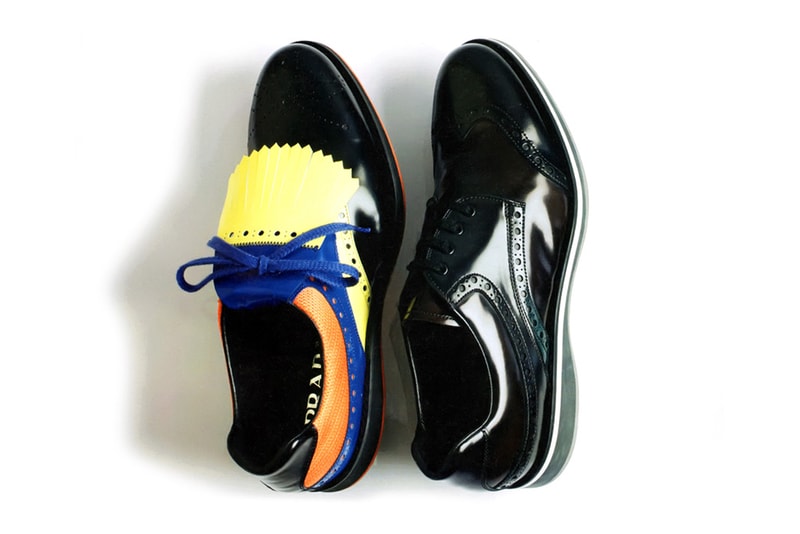 Prada 2012 Spring/Summer Wingtip Brogue Sneakers