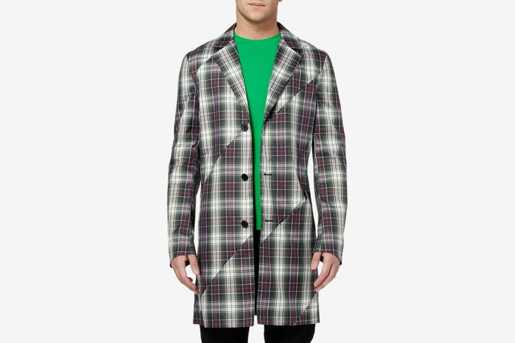 Raf Simons 2012 Spring/Summer Tartan Jacket
