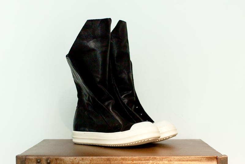Rick Owens 2012 Spring/Summer Leather Hiking Boot