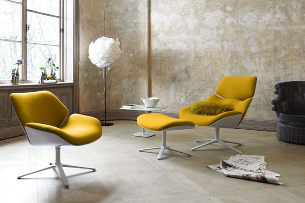 Shrimp Cocktail Easy Chair by Jehs+Laub for COR