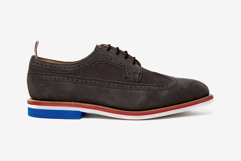 Thom Browne 2012 Spring/Summer Grey Wingtip Brogue with Micro Sole