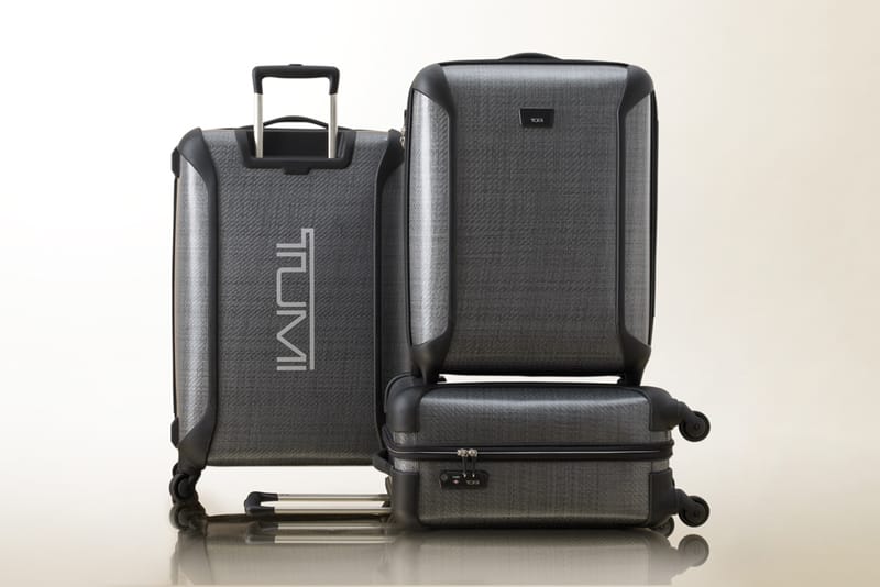 tumi hard shell suitcase