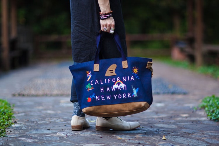 Palm Graphics x master-piece 2012 Spring/Summer Tote Bag