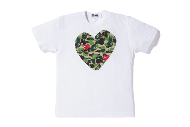 A Bathing Ape x PLAY COMME des GARCONS 2012 Capsule Collection