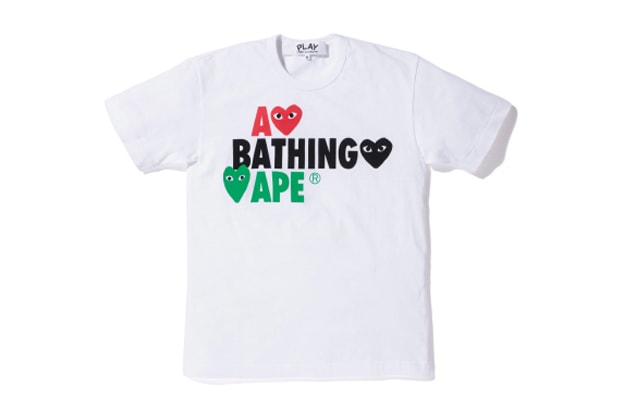 A Bathing Ape x PLAY COMME des GARCONS 2012 Capsule Collection
