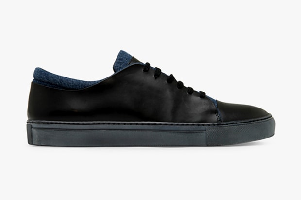 Acne Leather/Denim Sneaker