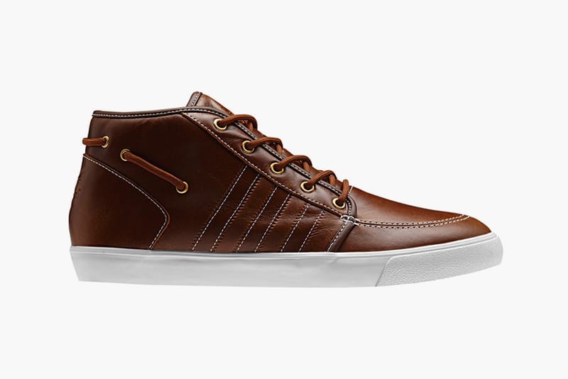 adidas Originals Leather Court Deck Vulc Mid