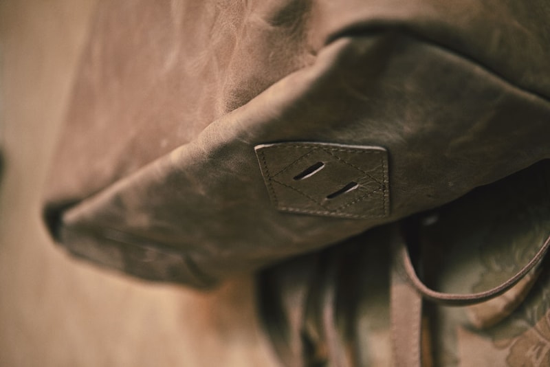  Arts & Science Leather Backpack