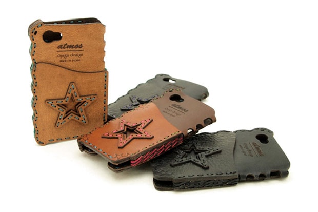 atmos x Ojaga Design Leather iPhone 4S Case