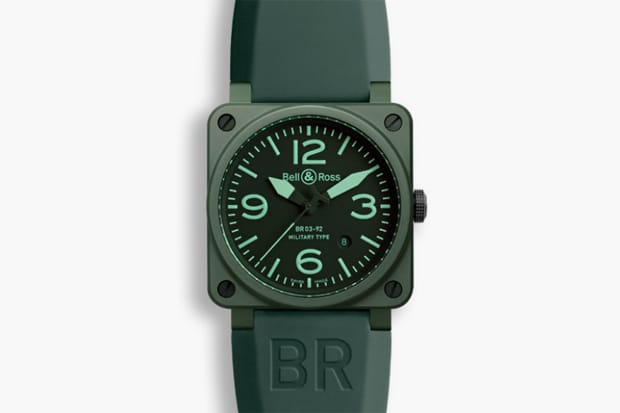 Bell & Ross BR0392 Ceramic Military Watch