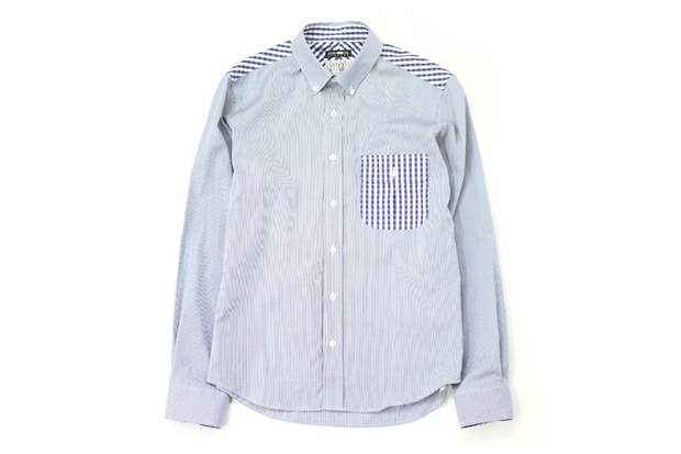 CASH CA x Smyth & Gibson SS Navy Shirt Heather Grey Wall Exclusive