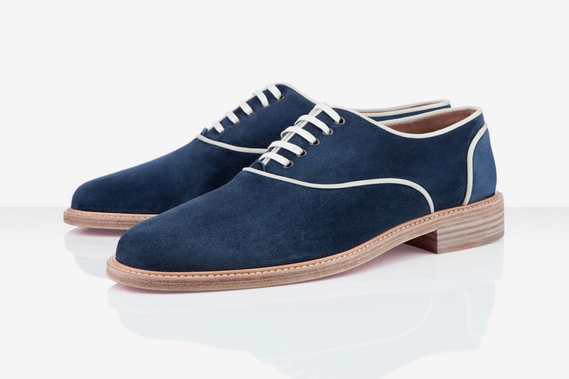 Christian Louboutin 2012 Spring/Summer Havana Navy Flat