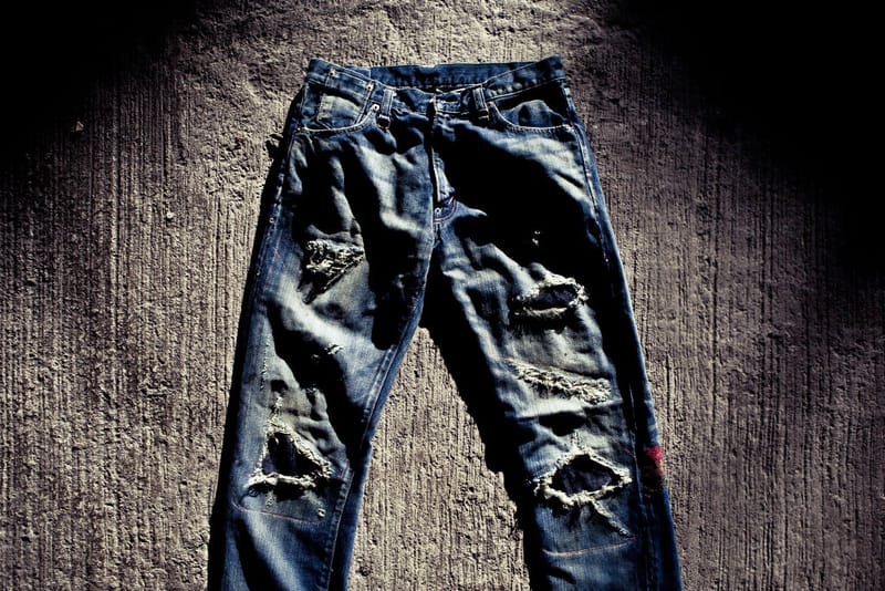 CLOT Dynasty Lucky Bronze Denim