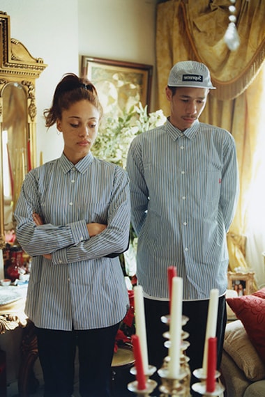 COMME des GARÇONS SHIRT x Supreme 2012 Capsule Collection Lookbook