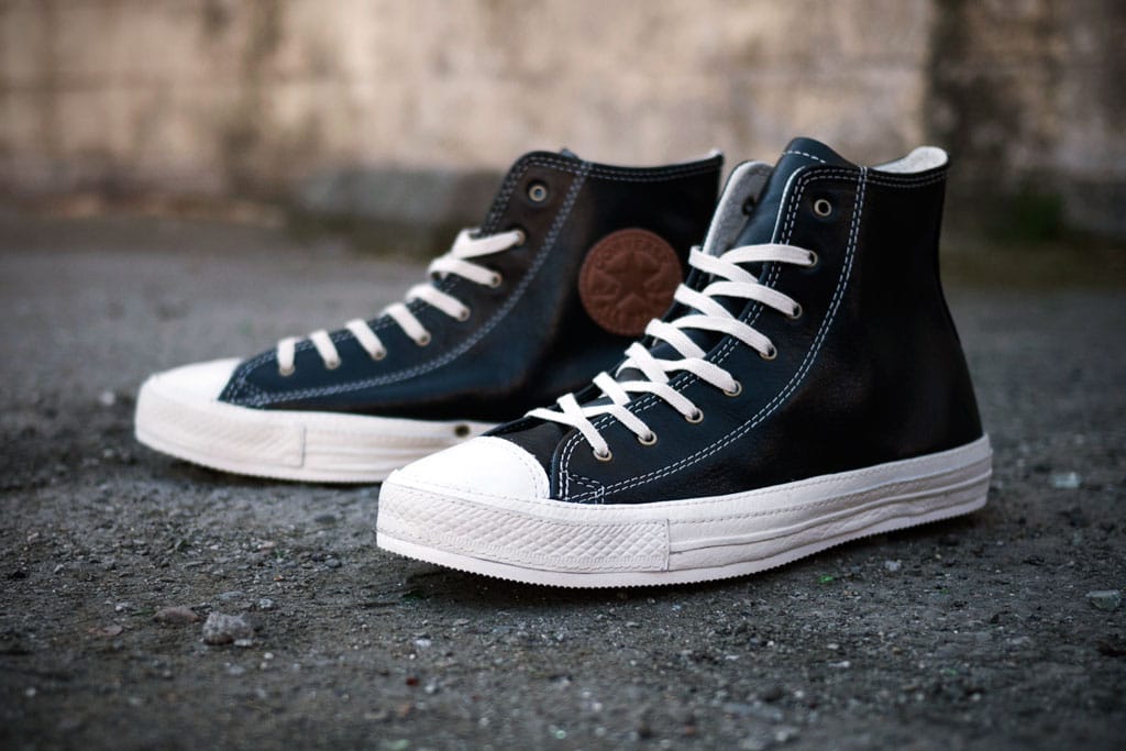 leather chuck taylors