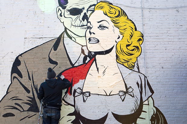 Corey Helford Gallery x D*Face @ SCOPE New York