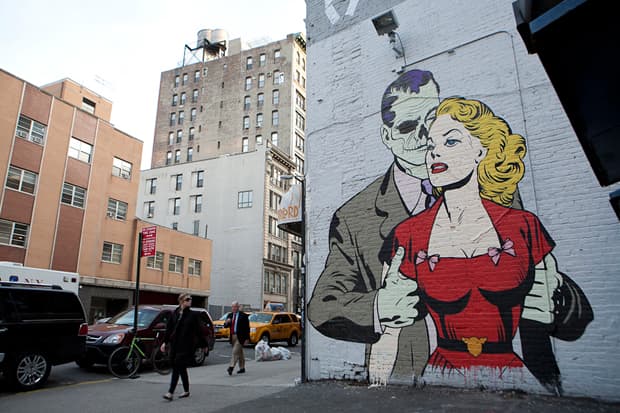 Corey Helford Gallery x D*Face @ SCOPE New York