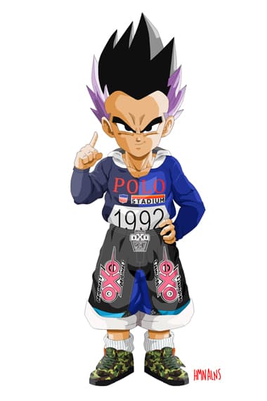 Dragon Ball Z x HMN ALNS