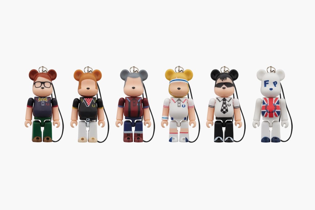 Details about   Be@rbrick x Fred Perry Lipton Novelty Key Charms Complete Set 6 NEW Bearbrick FS 