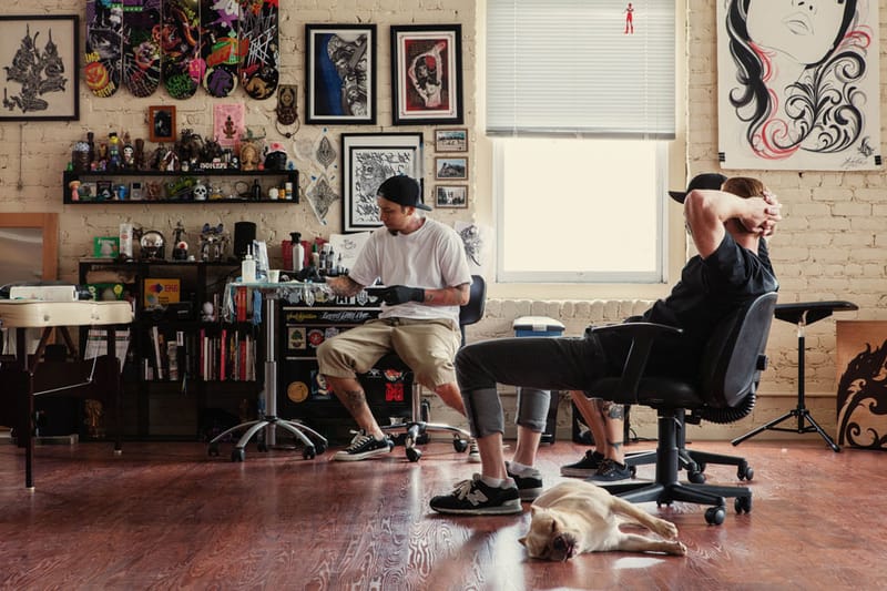 HYPEBEAST Spaces: Lucky Olelo's Tattoo Studio