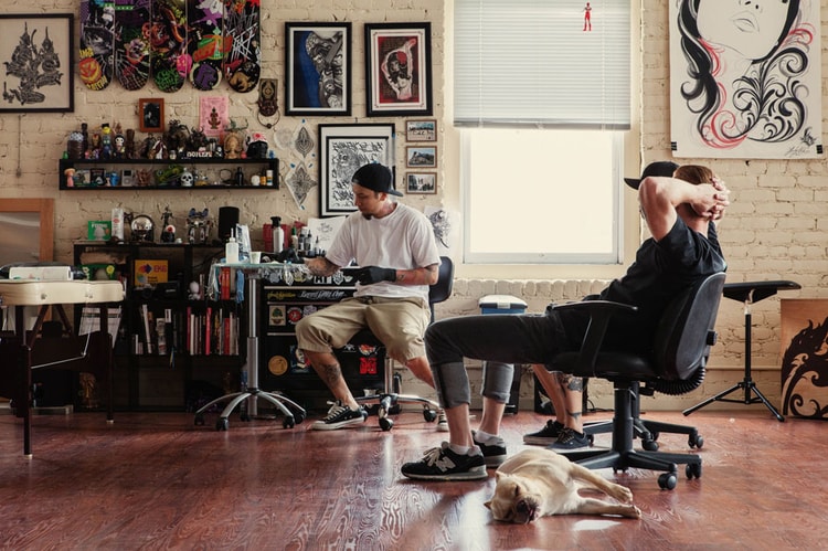 HYPEBEAST Spaces: Lucky Olelo's Tattoo Studio