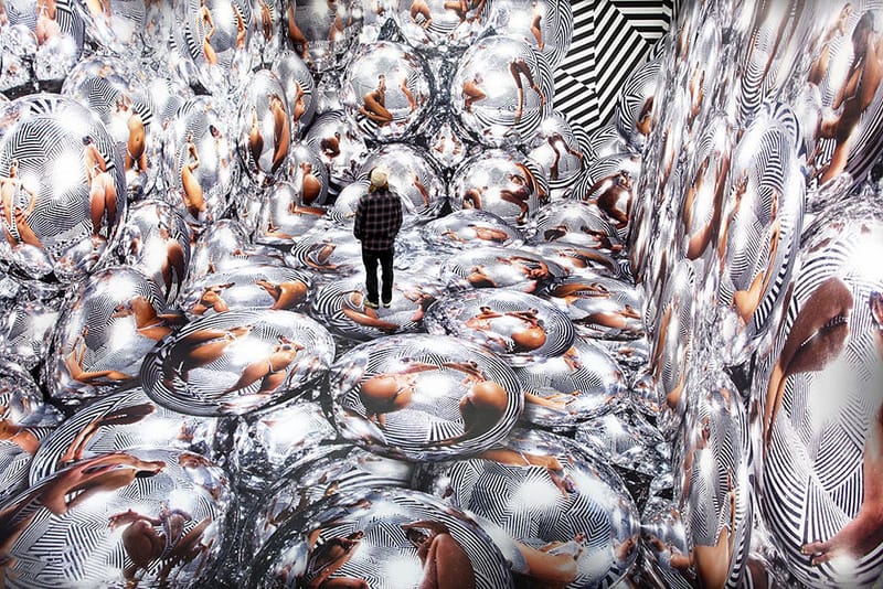 INSA "Self Reflection is greater than Self Projection" Installation @ Londonewcastle Project Space