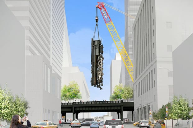 Jeff Koons' $25 Million Locomotive a Reality?