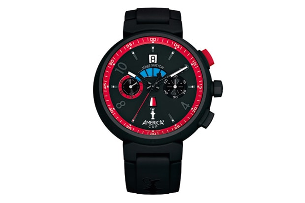 louis vuitton in south america Louis Vuitton 2012 Tambour Regatta America’s Cup Watch | HYPEBEAST