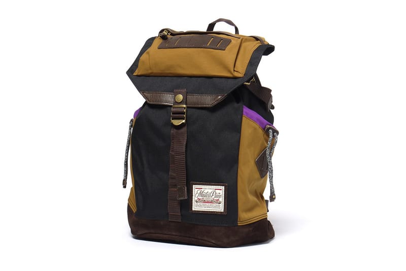 master-piece Cord Rucksack Black