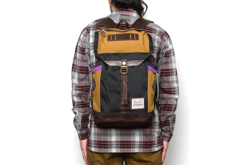 master-piece Cord Rucksack Black