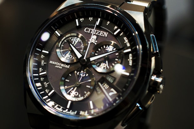 mastermind JAPAN x Citizen Alterna Chronograph Watch Preview