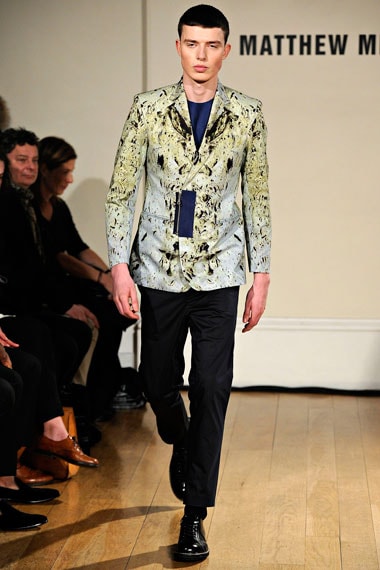 Matthew Miller 2012 Fall/Winter Collection