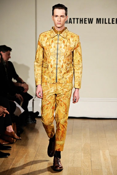 Matthew Miller 2012 Fall/Winter Collection