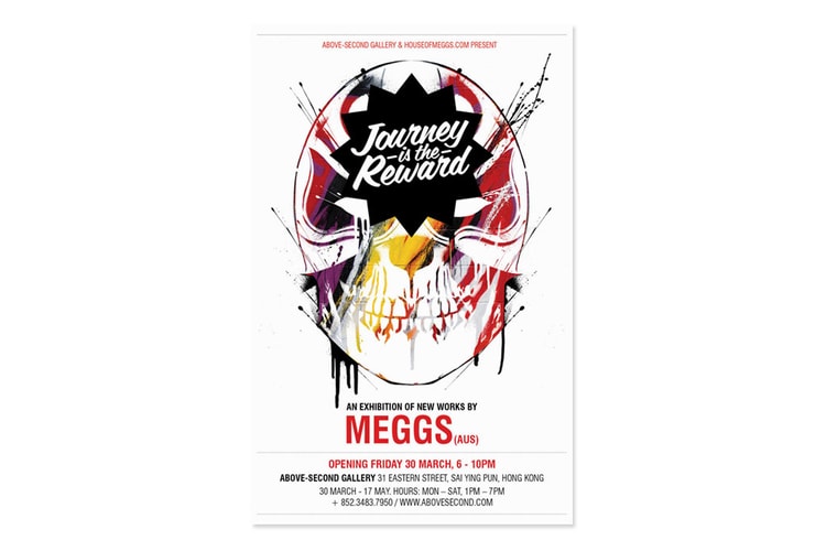 MEGGS "Journey is the Reward" Exhibition @ Above Second Gallery