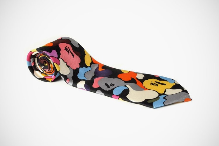 Mr. Bathing Ape Multi Camo 9cm Tie