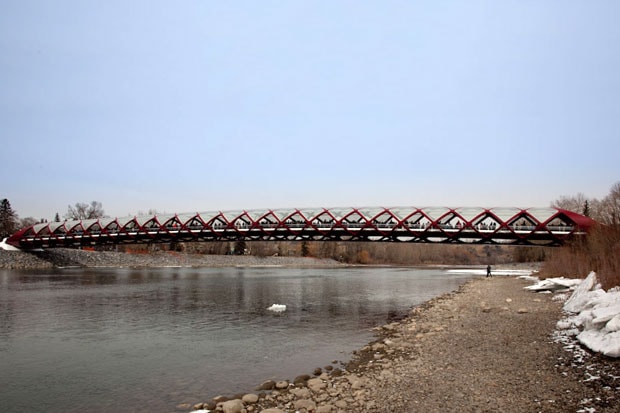 Peace Bridge by Santiago Calatrava