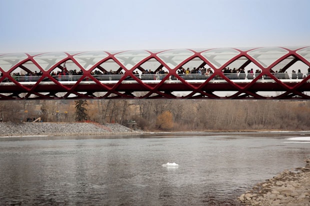 Peace Bridge by Santiago Calatrava
