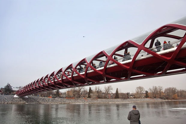 Peace Bridge by Santiago Calatrava