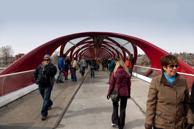 Peace Bridge by Santiago Calatrava