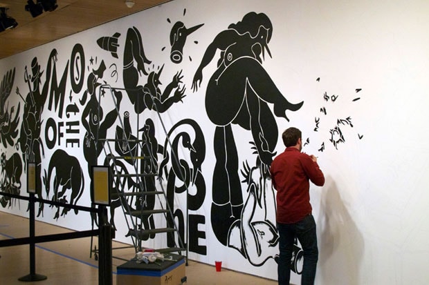 Parra "WEIRDED OUT" Mural Installation @ SFMoMA Preview