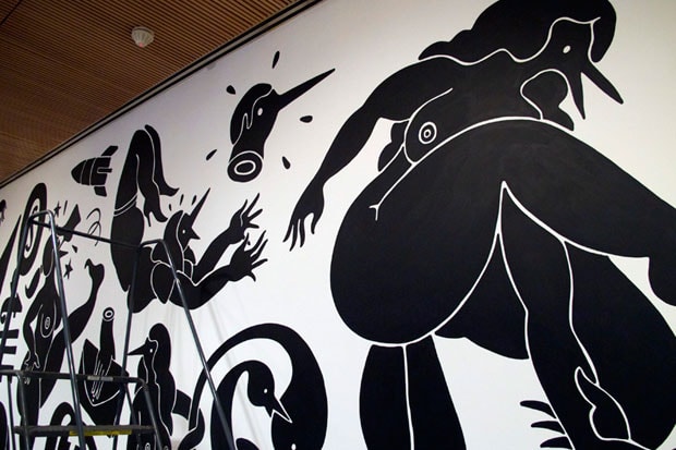 Parra "WEIRDED OUT" Mural Installation @ SFMoMA Preview
