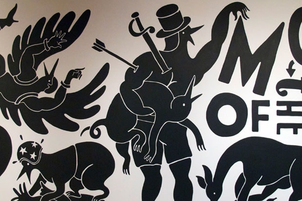 Parra "WEIRDED OUT" Mural Installation @ SFMoMA Preview