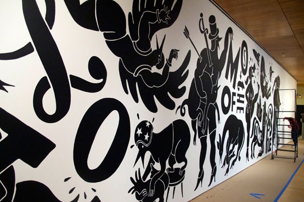 Parra "WEIRDED OUT" Mural Installation @ SFMoMA Preview
